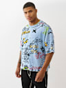 BOXY GRAFFITI GRAPHIC TEE
