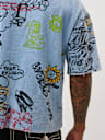 BOXY GRAFFITI GRAPHIC TEE