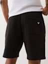MULTI LOGO PRINT SWEATSHORT