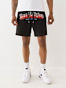 MULTI LOGO PRINT SWEATSHORT