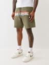 MULTI LOGO PRINT SWEATSHORT