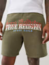 MULTI LOGO PRINT SWEATSHORT