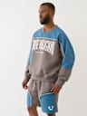 COLORBLOCK BOXY PULLOVER