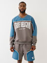 COLORBLOCK BOXY PULLOVER