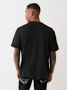 CAMISETA CON CUELLO REDONDO Y ESTATUA DE BUDA SS