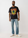 BUDDHA FACE HORSESHOE TEE