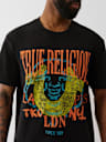 BUDDHA FACE HORSESHOE TEE