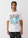 BUDDHA FACE HORSESHOE TEE