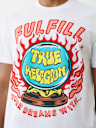  FLOCKED CRYSTAL BALL TEE