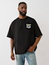 CAMISETA DE GLOBO DE MEZCLILLA GRUESA