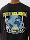 CAMISETA DE GLOBO DE MEZCLILLA GRUESA
