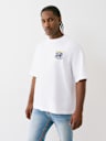 HEAVYWEIGHT DENIM GLOBE TEE