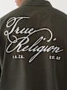 DOUBLE POCKET ZIP UP CAMP SHIRT