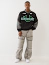  FLEECE LOGO  VARSITY SWEATER