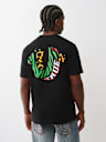 ANIMAL PRINT HORSESHOE TEE