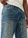 VINNY LOGO APPLIQUÉ BAGGY JEAN 