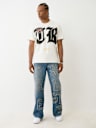 HEAVYWEIGHT TRUE BIKER LOGO TEE 