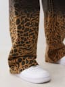 VINNY SUPER T LEOPARD BAGGY JEAN