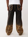 VINNY SUPER T LEOPARD BAGGY JEAN