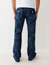 BILLY PRINTED STACKED BOOTCUT JEAN