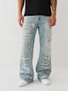 VINNY DISTRESSED ULTRA BAGGY JEAN