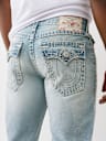 BILLY SUPER T STACKED STRAIGHT JEAN