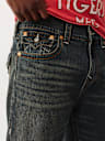 BOBBY BAGGY FLAP BOOTCUT JEAN 32"