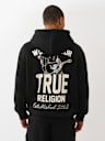 VINTAGE PATCH ZIP HOODIE