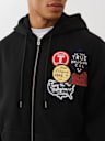 VINTAGE PATCH ZIP HOODIE