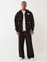 BIG T LOGO ZIP HOODIE