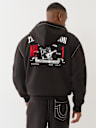 BIG T LOGO ZIP HOODIE