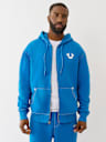 BIG T LOGO ZIP HOODIE