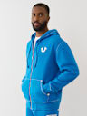 BIG T LOGO ZIP HOODIE