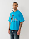 TRUE RELIGION X COOKIES HORSESHOE BITE BOXY TEE