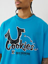TRUE RELIGION X COOKIES HORSESHOE BITE BOXY TEE
