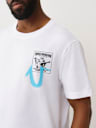 SPRAY PAINT SIGNAGE GRAPHIC TEE