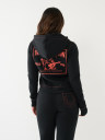 BIG T STITCH LOGO ZIP HOODIE