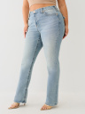 PLUS BILLIE MID RISE BIG T STRAIGHT JEAN 