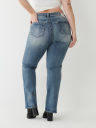 BECCA BIG T STITCH BOOTCUT JEAN