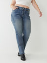 BECCA BIG T STITCH BOOTCUT JEAN