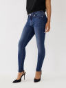 JEANS SKINNY CURVILÍNEOS JENNIE DE TIRO MEDIO