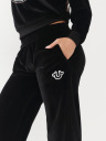 VELOUR WIDE LEG LOUNGE PANT