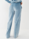 VELOUR WIDE LEG LOUNGE PANT