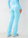 CRYSTAL VELOUR LOGO TRACK PANT