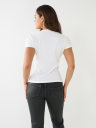 WORLD TOUR RETRO CRYSTAL SLIM CREW LOGO TEE