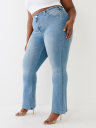 BECCA LOW RISE BIG T BOOTCUT JEAN