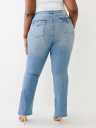 BECCA LOW RISE BIG T BOOTCUT JEAN