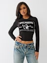 LONG SLEEVE LOGO BABY TEE