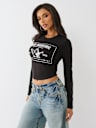 LONG SLEEVE LOGO BABY TEE