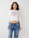 LONG SLEEVE LOGO BABY TEE